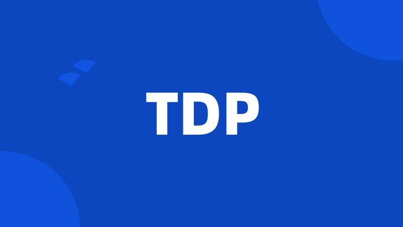 TDP