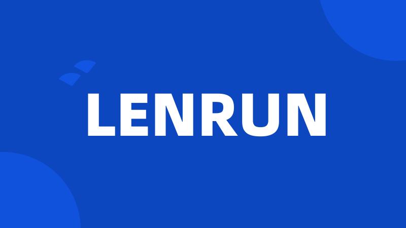 LENRUN