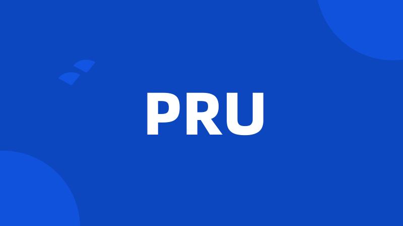 PRU