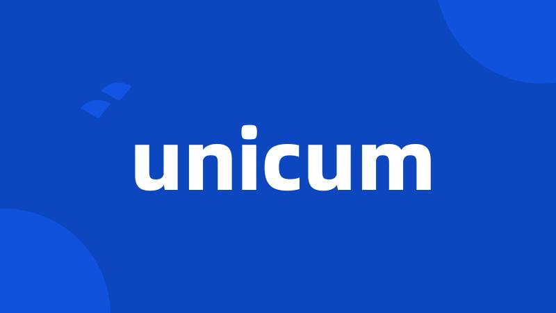 unicum