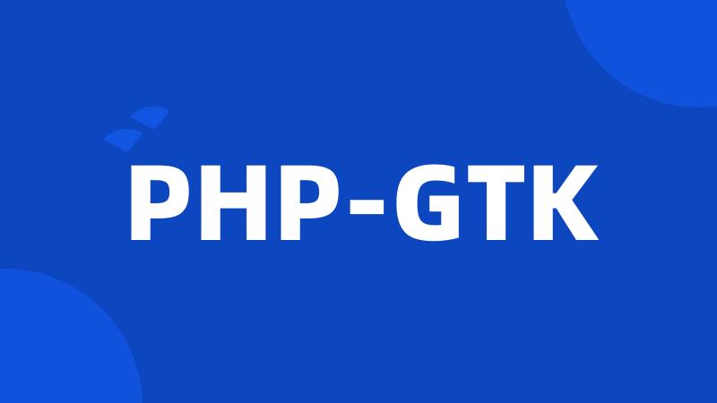 PHP-GTK