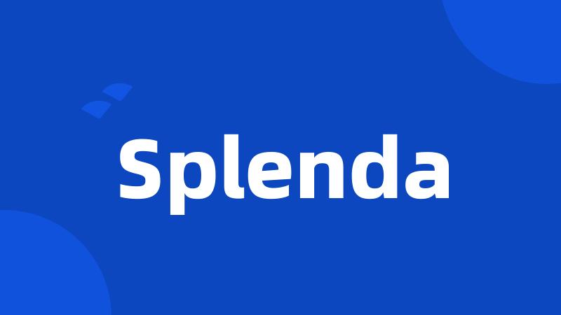 Splenda