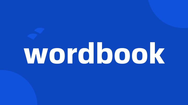 wordbook