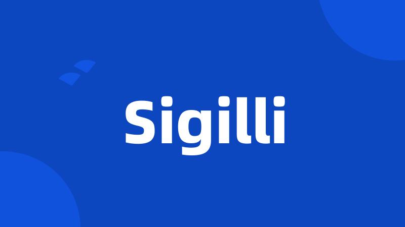 Sigilli