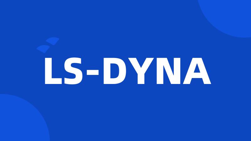 LS-DYNA