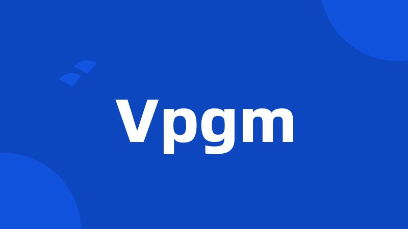 Vpgm