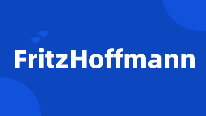 FritzHoffmann