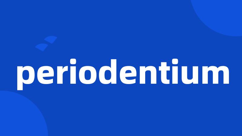 periodentium