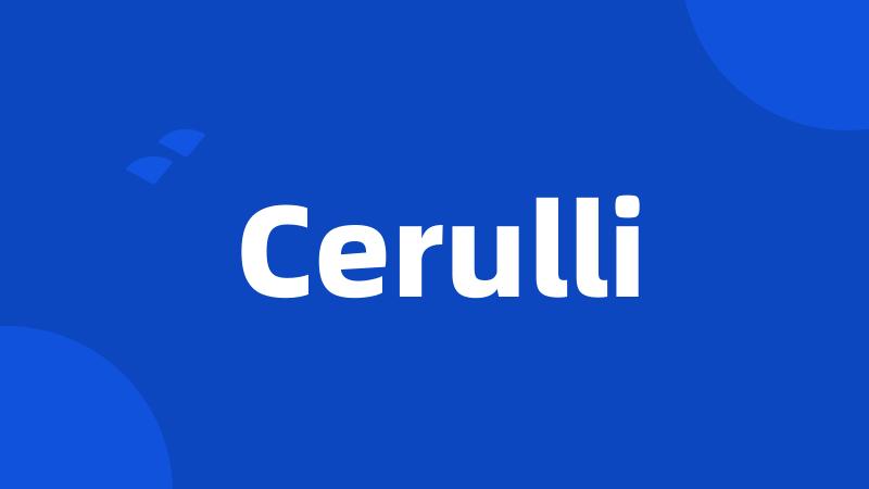 Cerulli