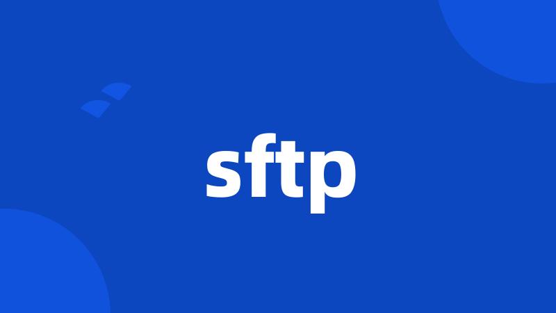 sftp