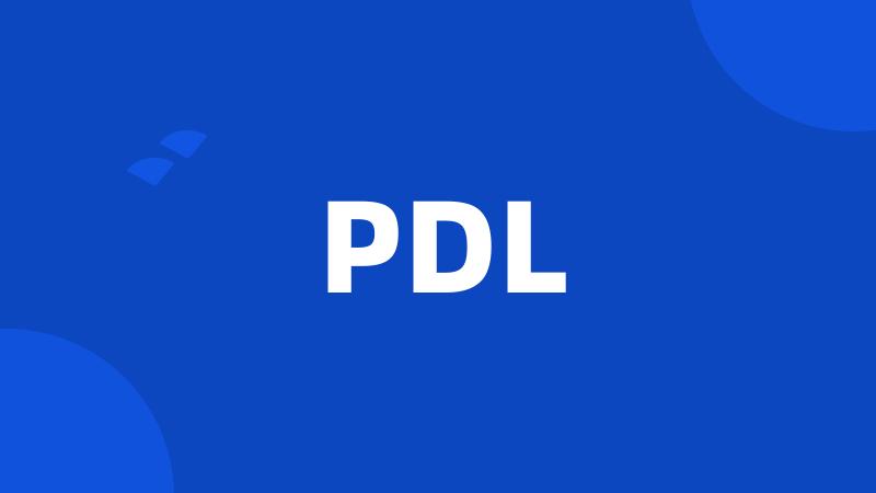 PDL