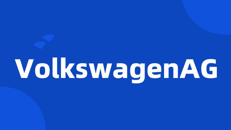 VolkswagenAG