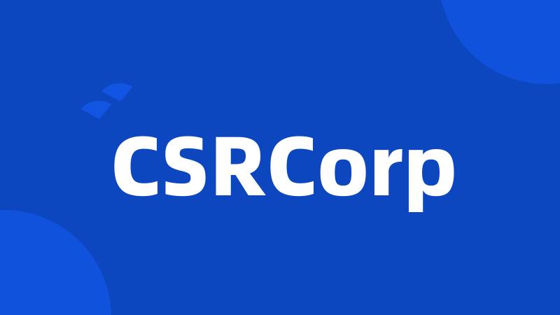 CSRCorp