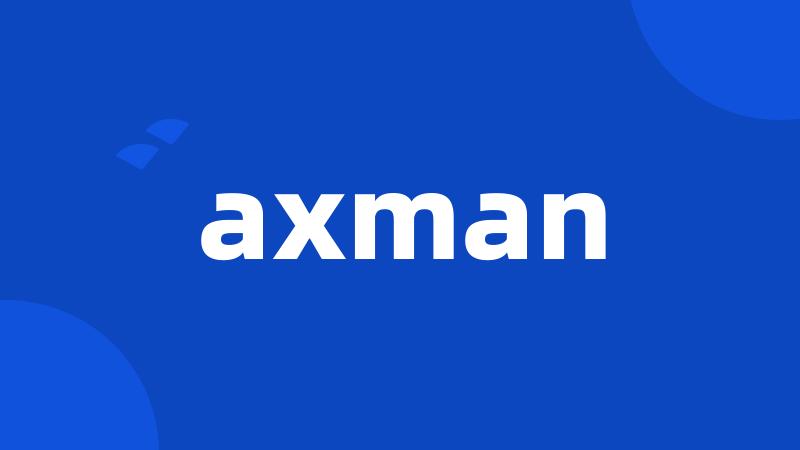 axman