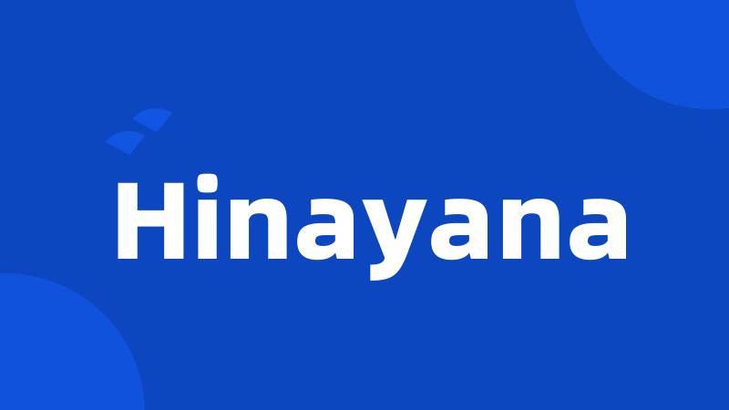 Hinayana