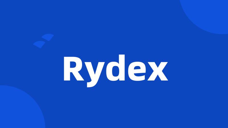 Rydex