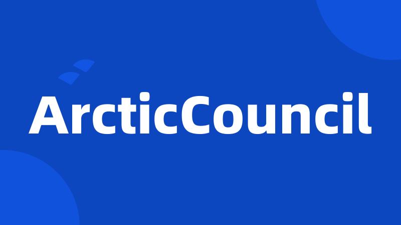 ArcticCouncil