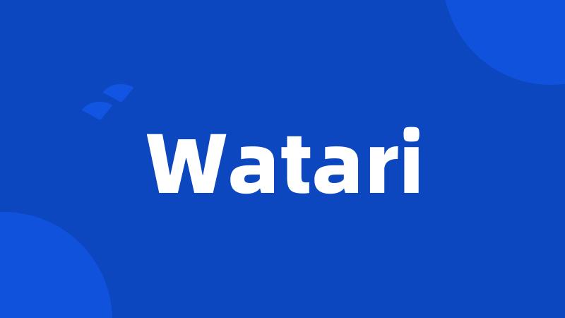 Watari