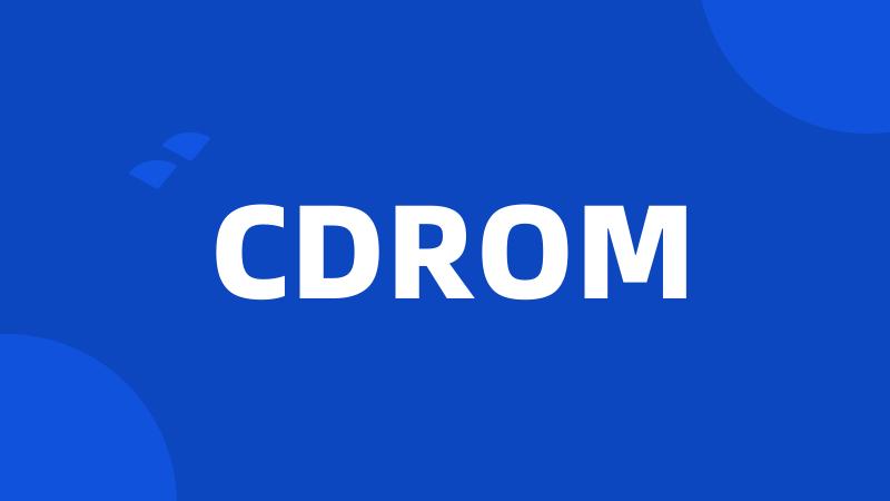 CDROM