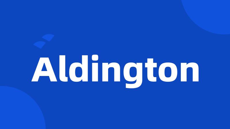 Aldington