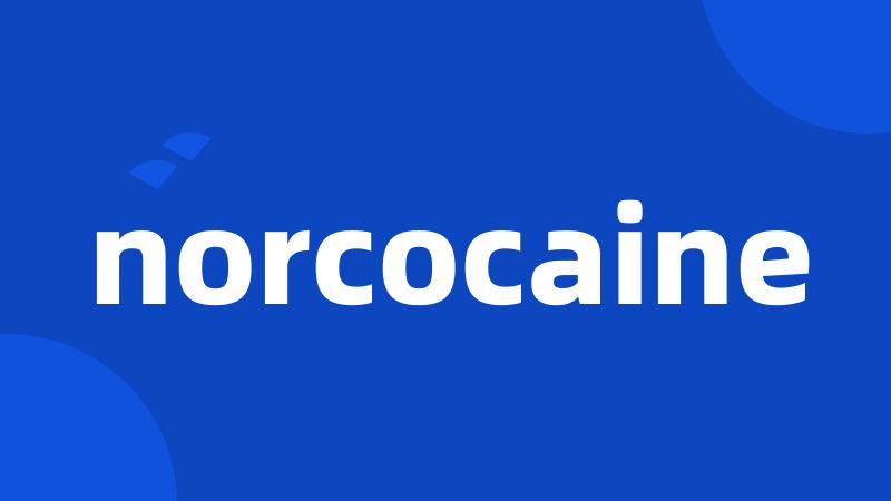 norcocaine