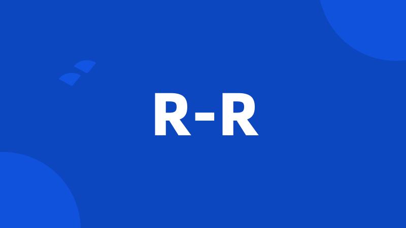 R-R