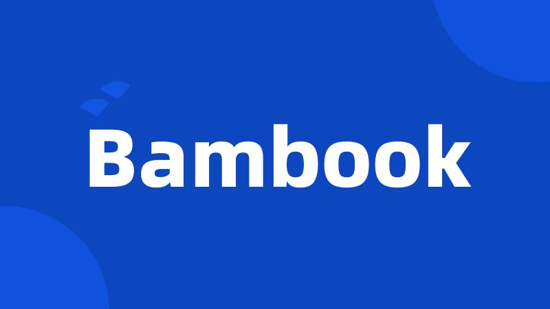 Bambook