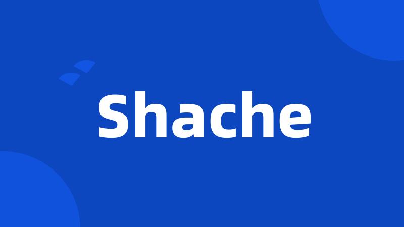 Shache