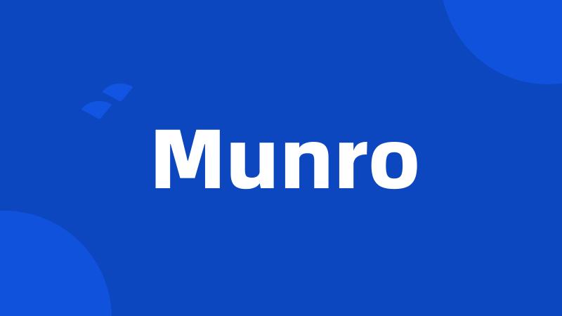 Munro