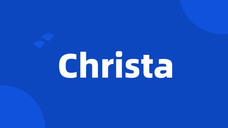 Christa