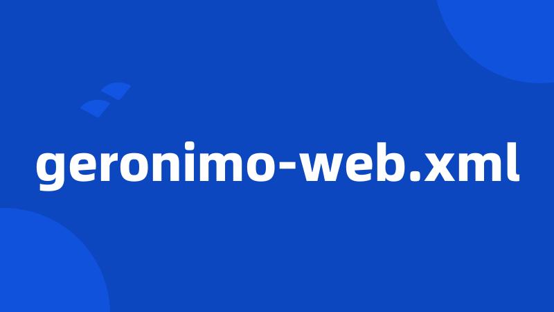 geronimo-web.xml