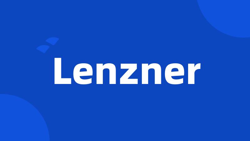 Lenzner