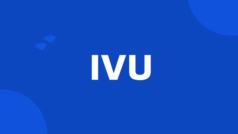 IVU