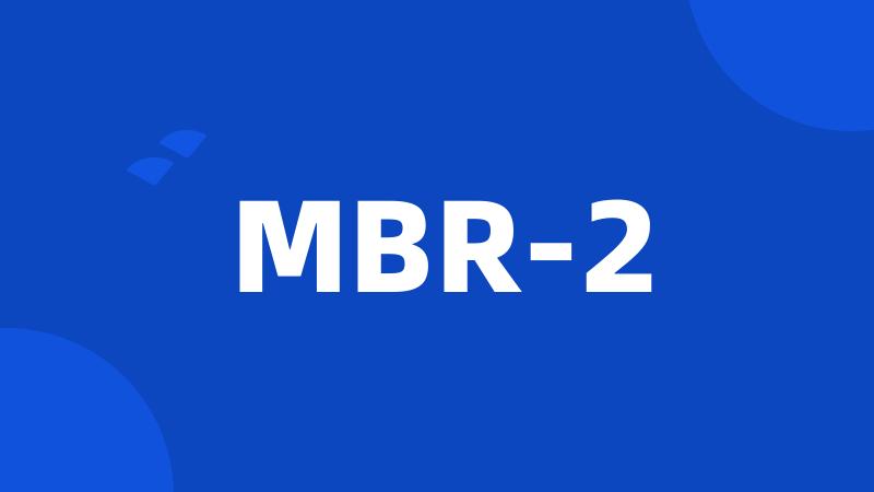 MBR-2