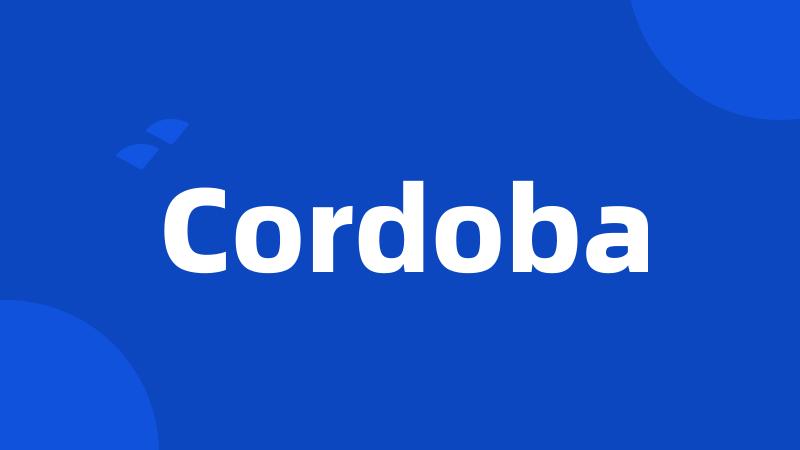 Cordoba