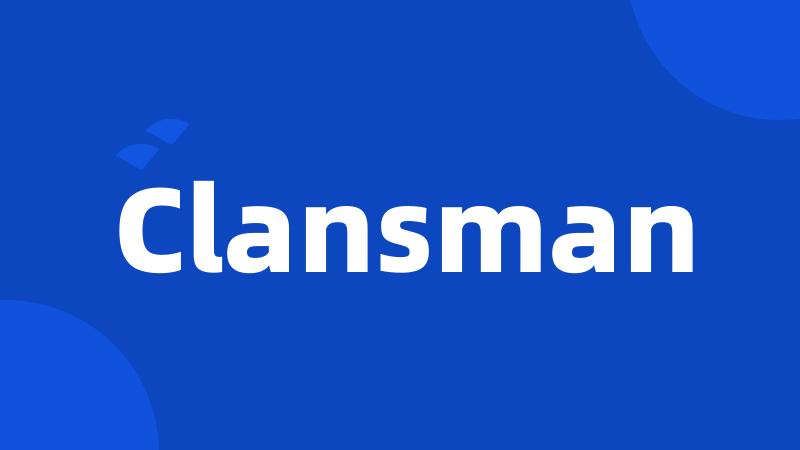 Clansman