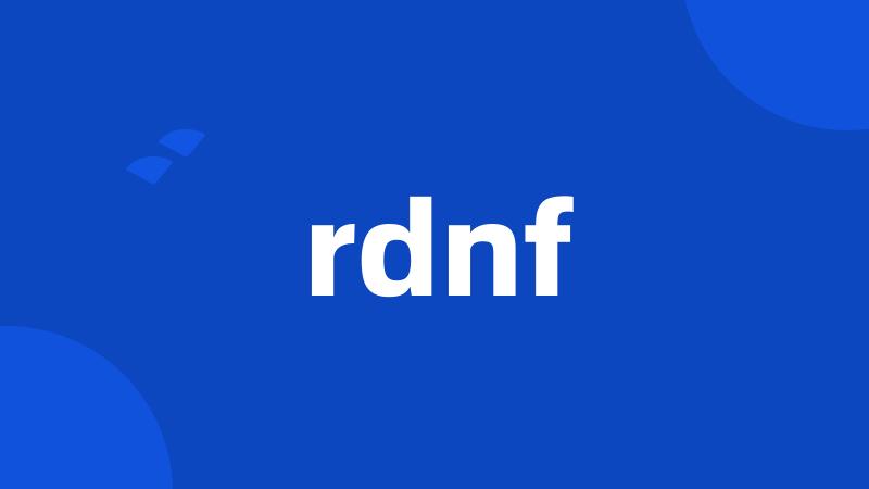 rdnf