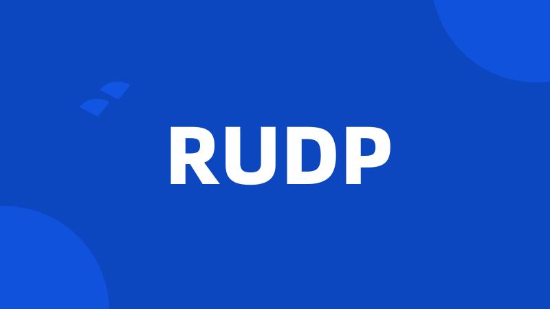 RUDP