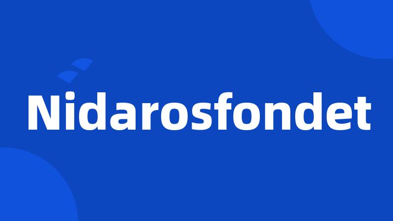 Nidarosfondet