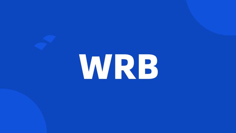 WRB