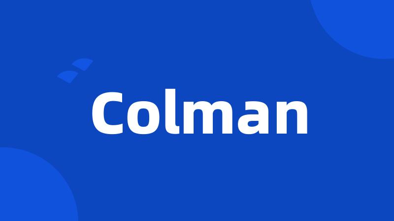 Colman