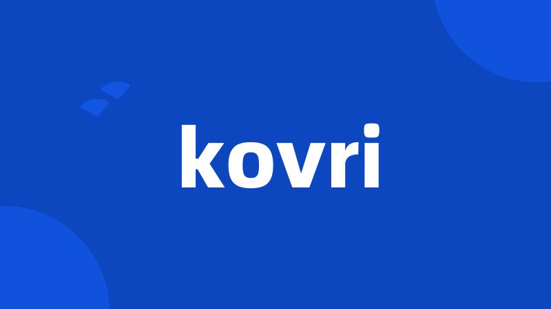 kovri