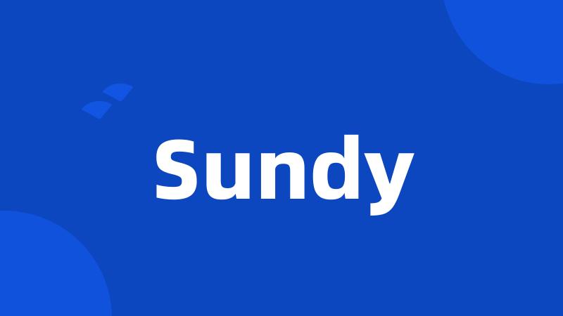 Sundy