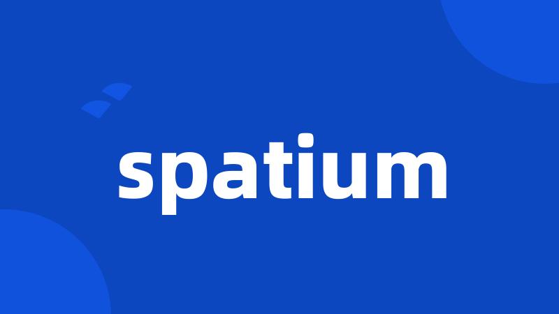 spatium