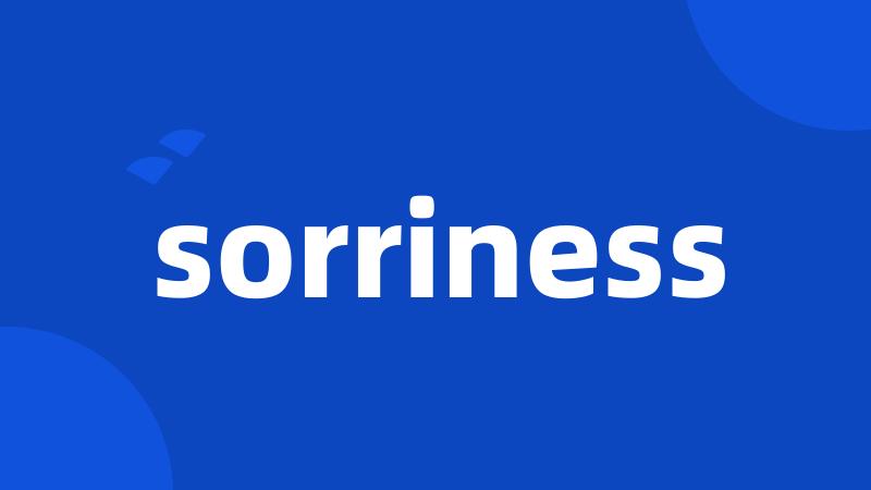 sorriness