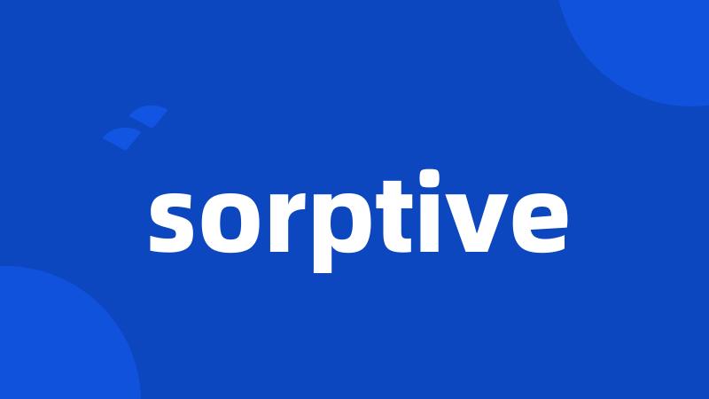 sorptive