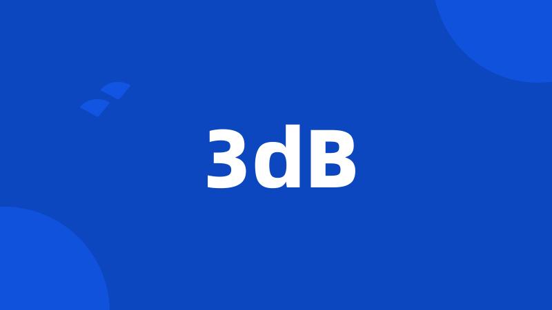 3dB