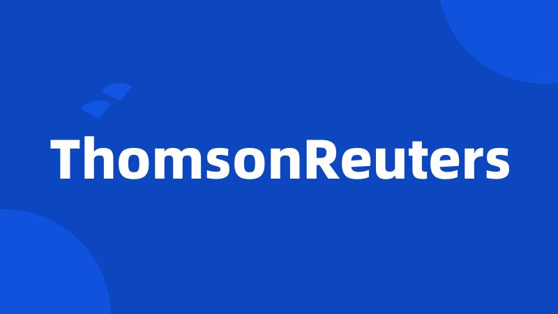 ThomsonReuters