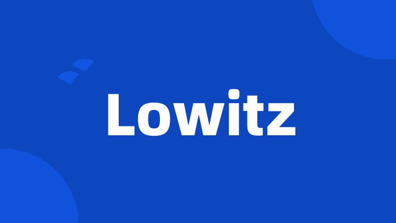 Lowitz