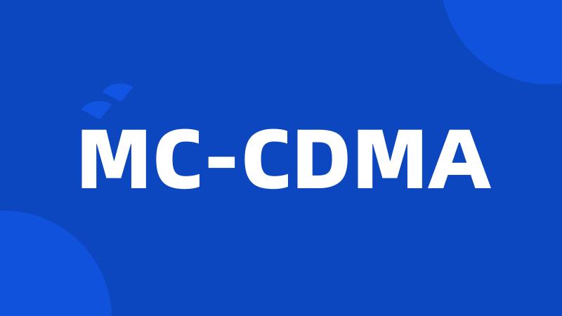 MC-CDMA